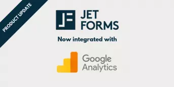 JET Forms are now integrated with Google Analytics