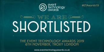 JET shortlisted for Event Technology Awards 2019